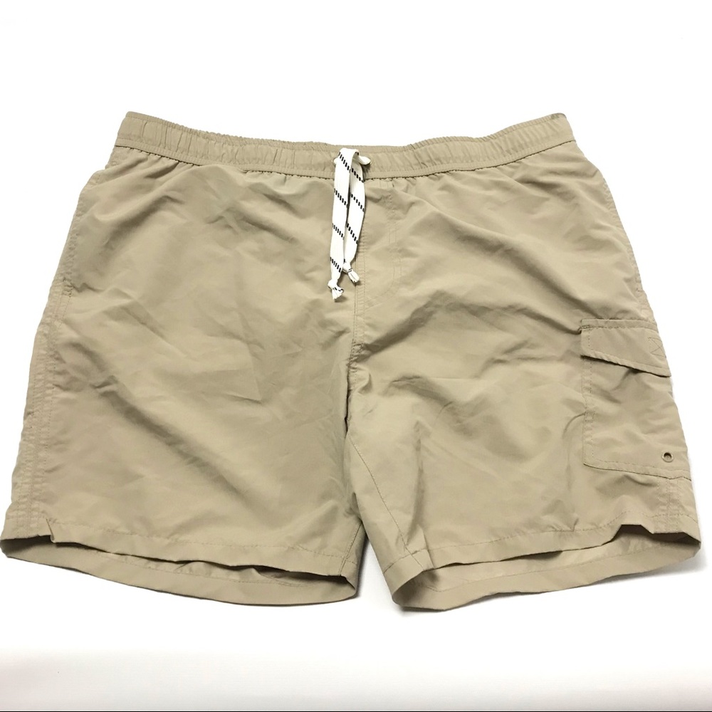 ASOS Swim Shorts Mesh Lined Size XXL Tan